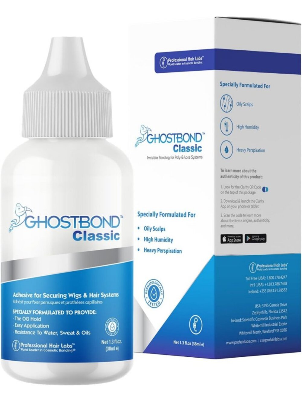 Invisible Wig Bonding Glue - Strong Hold, Water & Oil-Resistant, Non-Toxic